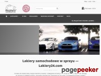 Sklep Online Lakiery 24 lakiery w spray'u, spraye techniczne.
